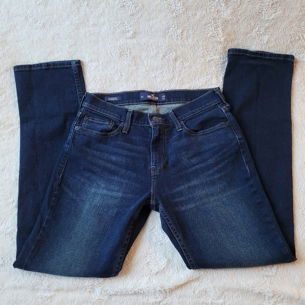 Hollister Slim Straight Epic Flex Mens Jeans